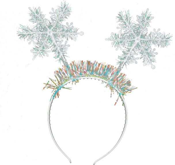 Haarband met Sneeuwvlokken