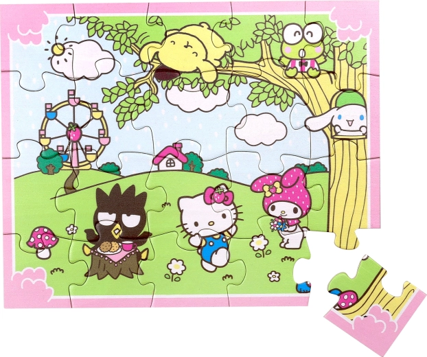 Houten puzzel Hello Kitty – 20 stukjes