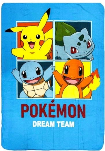 Fleecedeken Pokémon 100 × 140 cm