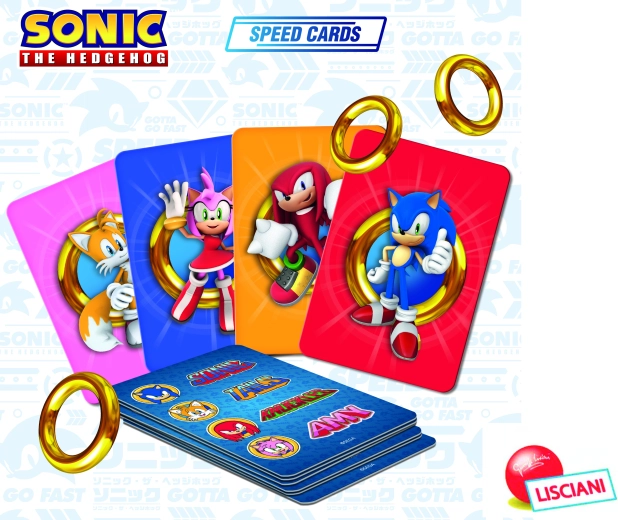 Lisciani Sonic Speed kaartspel