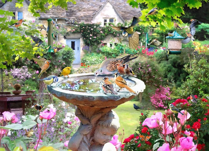 Puzzel Zomervogels 1000 stukjes