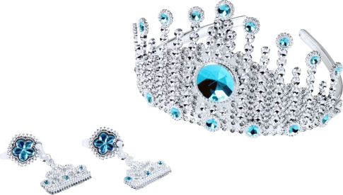 Prinsessenkroon met oorbellen Winterrijk