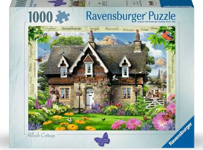 Ravensburger puzzel Country Cottage: chalet op de helling 1000 stukjes
