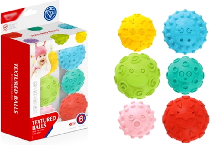 Sensorische zachte ballen voor baby’s