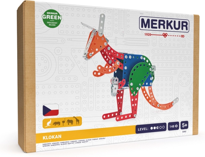 Merkur Zoo kangoeroe, 148 onderdelen