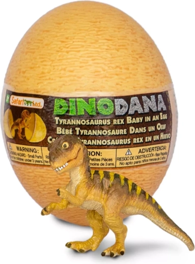 Safari Ltd. figuur van een T-Rex-jong met ei met augmented reality