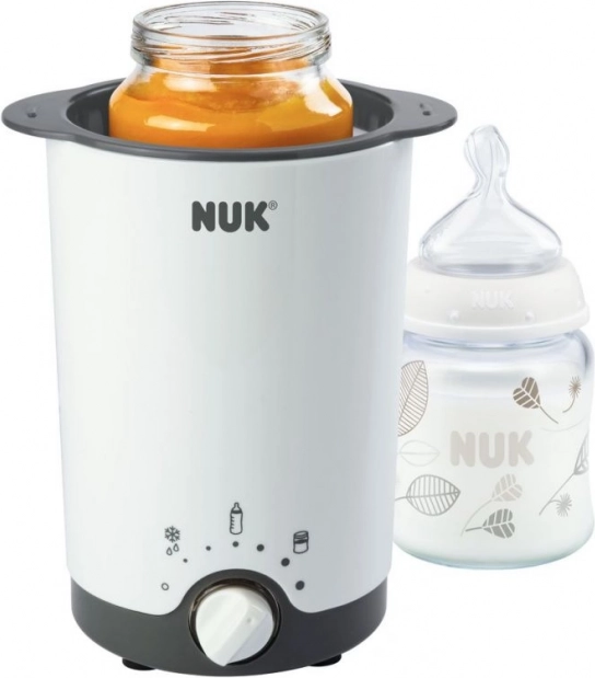 NUK elektrische flessen- en babyvoedingverwarmer thermo express 3-in-1