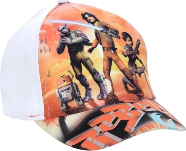 Witte Star Wars-pet voor kinderen