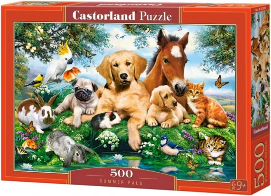 Puzzle 500 stukjes Summer Pals CASTORLAND