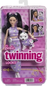 Barbie bijpassende stijl pop en hondje met accessoires