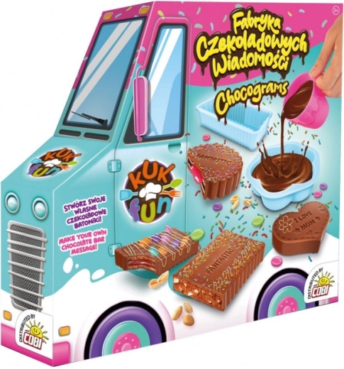 Kuk Fun fabriek voor chocoladeboodschappen