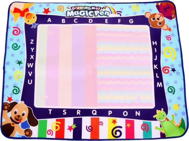 Watertekenmat met accessoires voor kinderen 3+