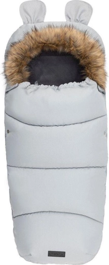 Winter voetenzak voor baby MoMi grijs
