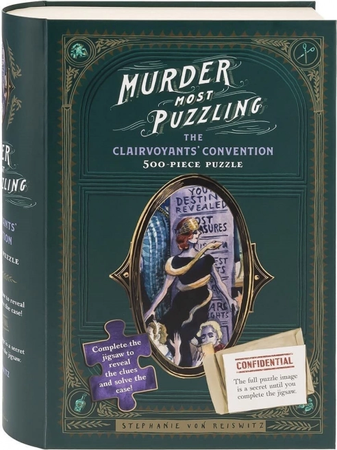 CHRONICLE BOOKS Puzzel met detectivezaak De bijeenkomst van helderzienden, 500 stukjes