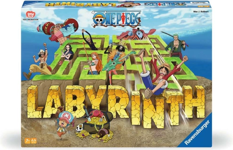 One Piece labyrint – bordspel