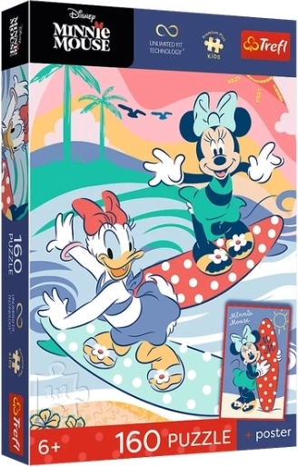 UFT Premium Plus Kids puzzel prachtige muis 160 stukjes - 1 stuk