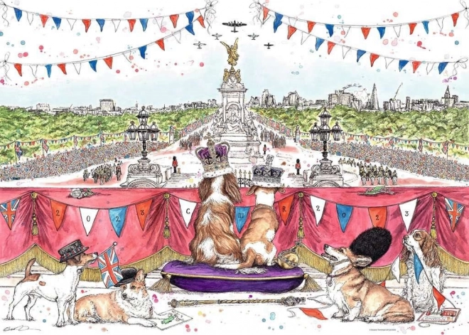 Puzzel kroning 1000 stukjes