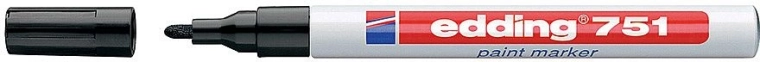 Lakstift Edding 751 zwart