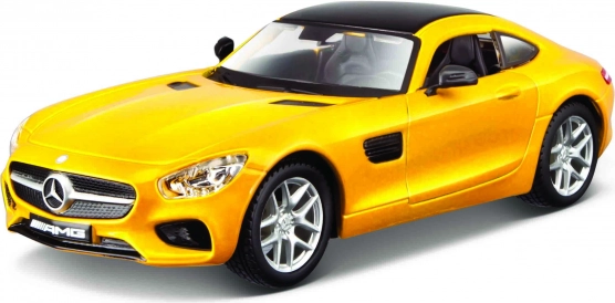 Gele Mercedes AMG GT model