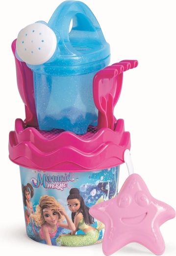 Androni zandset Zeemeerminnen met gieter – klein, 6-delig