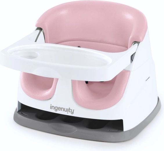 Ingenuity stoelverhoger 2-in-1 baby base peony