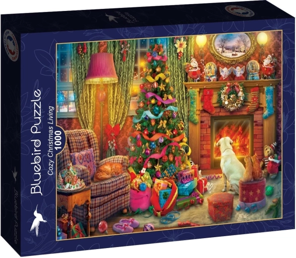 Bluebird Puzzel Rustige Kerstmis 1000 stukjes