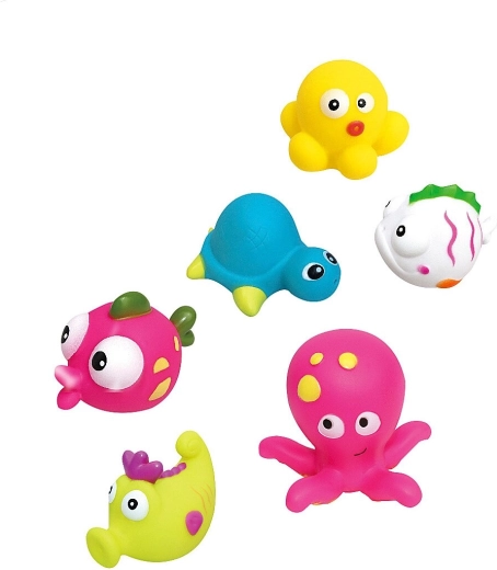 JAMARA badspeelgoed zeedieren 6 stuks