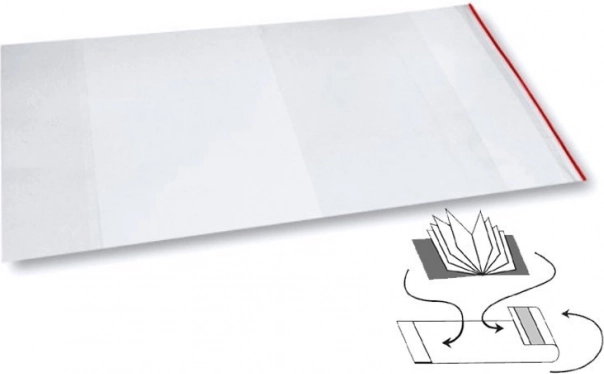 Oxybag universele zelfklevende boek- en schriftomslag 262 × 500 mm