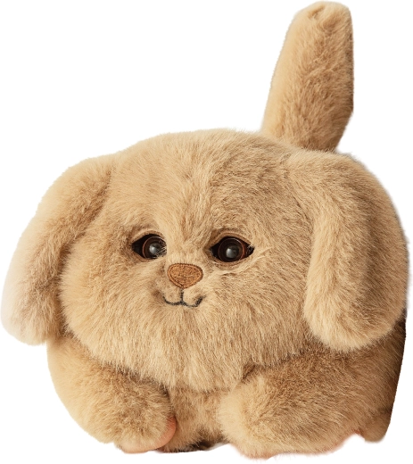 Knipperend hondje met effecten 22 cm - 1 stuk