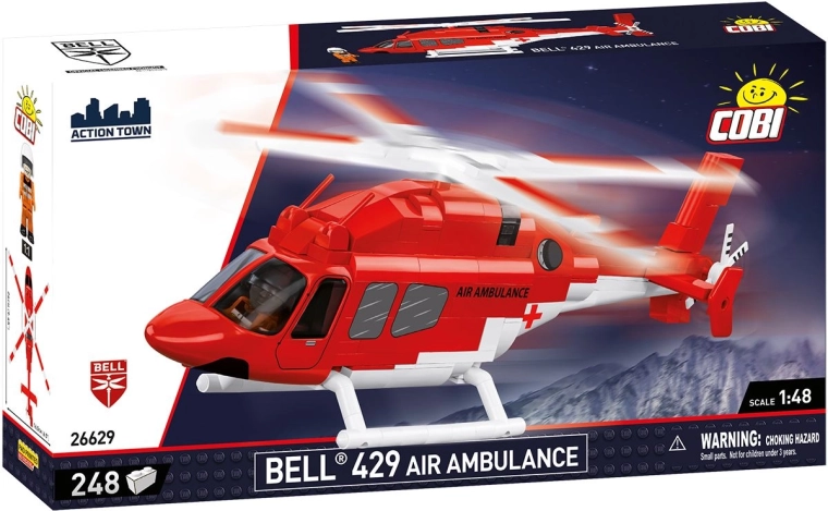 Cobi Bell 429 luchtambulance 1:48 (248 onderdelen)