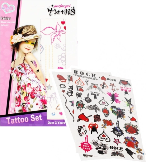 Set kindertatoeages - 1 stuk
