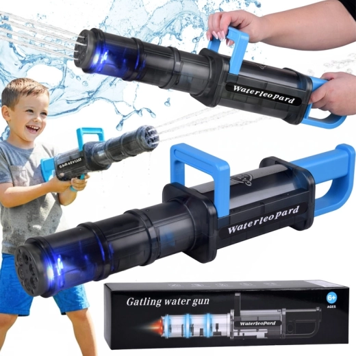 Elektrisch waterpistool met LED-verlichting Waterleopard, automatische aanzuiging