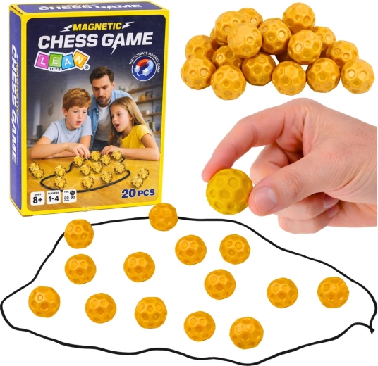 Magnetisch logisch spel voor families, 20 magnetische stenen
