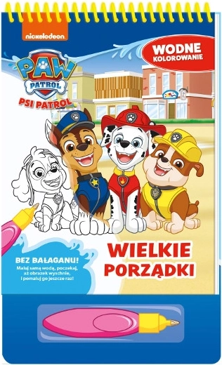 PAW Patrol waterkleurboek – Grote schoonmaak