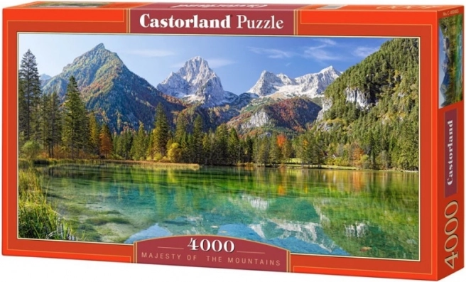 Puzzel 4000 stukjes Majesteit van de Bergen CASTORLAND