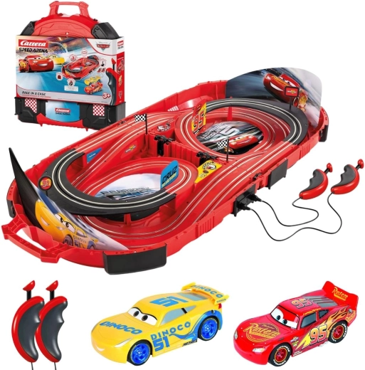 Carrera Speed Arena Disney Pixar Cars racebaan in koffertje