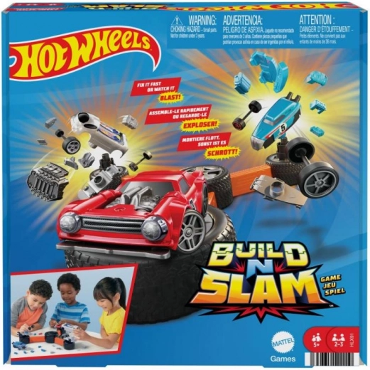 Hot Wheels Spel Bouw en Sloop Auto’s HLX91