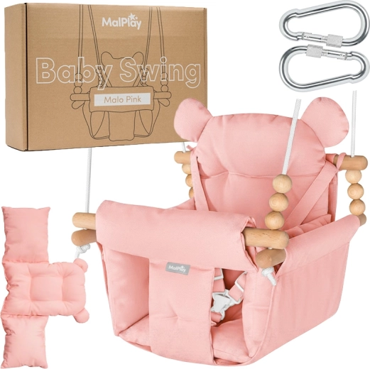 Kinder schommel Malo pink