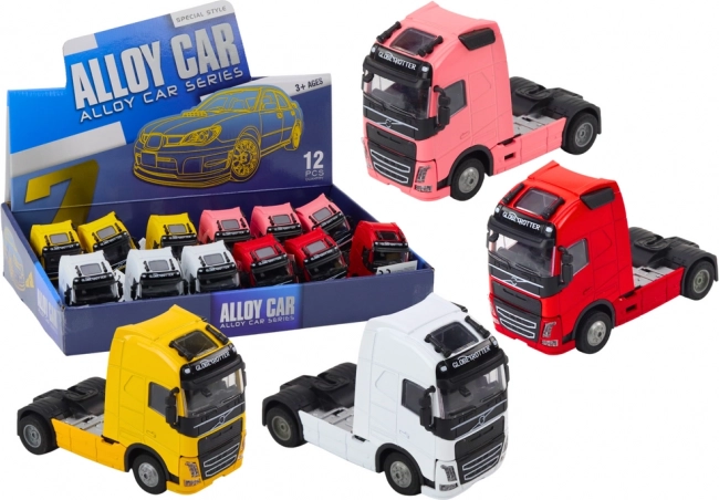 Truck van metaal met LED-lichten en geluiden 1:32