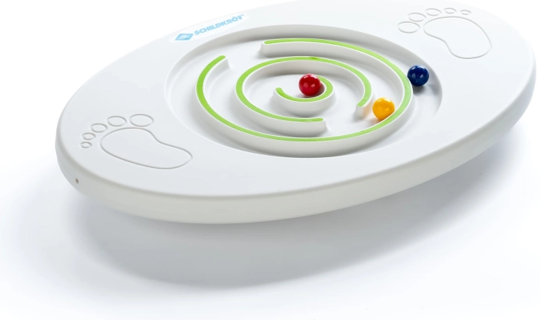 Schildkröt kinderbalancebord met doolhof