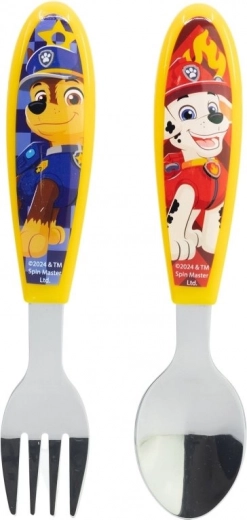 Kinderbestek Paw Patrol, 2 stuks