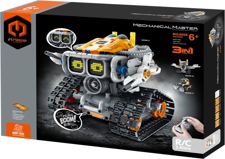 iM.Master programmeerbare robotbouwset 3-in-1 (451 onderdelen) met afstandsbediening