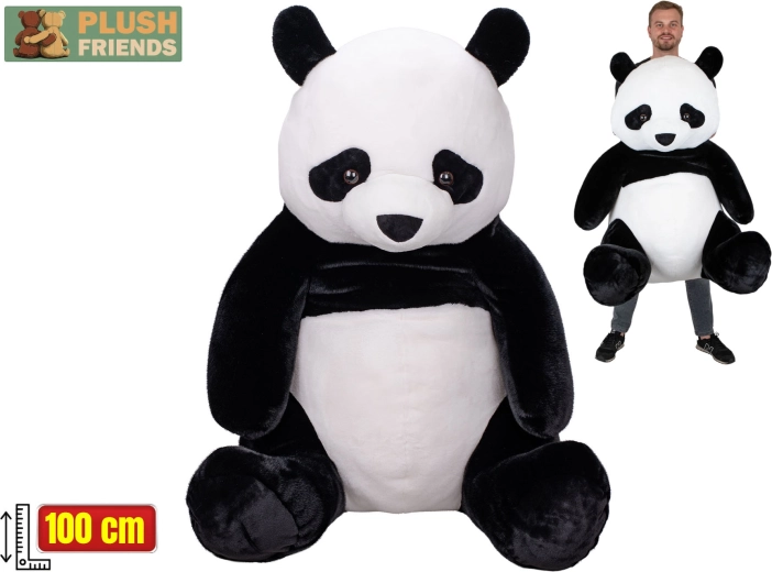 Pluchen panda 130 cm Plush Friends