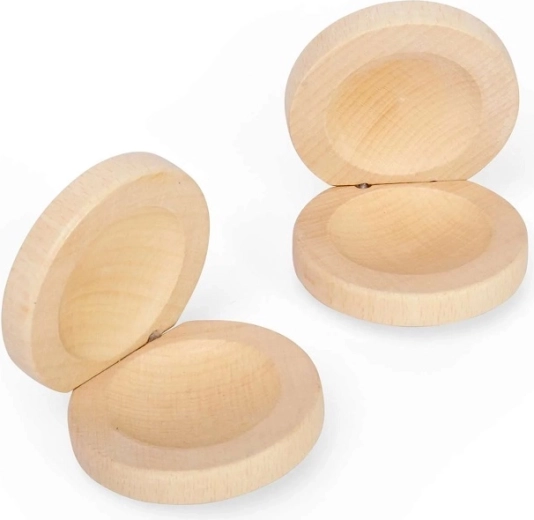 Bigjigs Toys castagnet uit natuurlijk hout