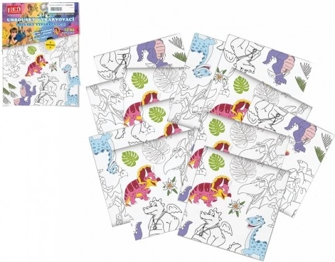 Kleurinlegvellen dinosaurussen