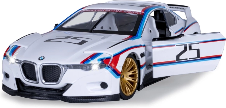 Metalen model BMW 3.0 CSL Hommage R 1:24 wit