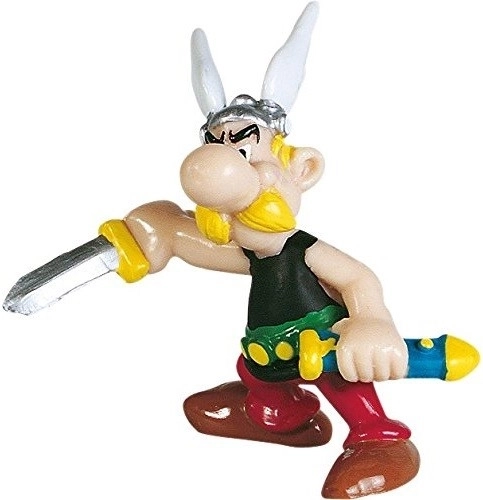 Asterix-figuur klaar voor de strijd - 1 stuk