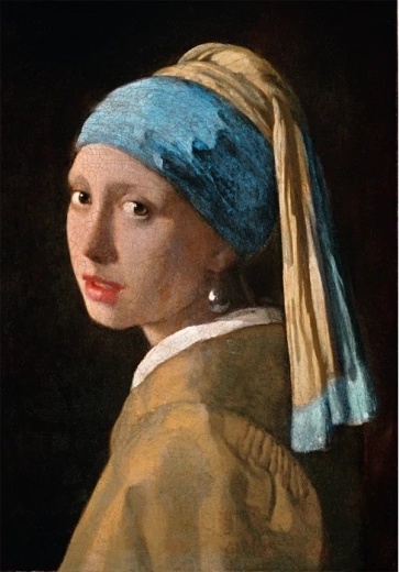 Clementoni puzzel Museum Collection – Meisje met de parel, 1000 stukjes