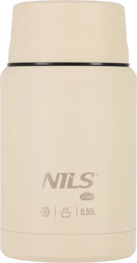 Nils Camp voedselthermos NC3807 beige 550 ml
