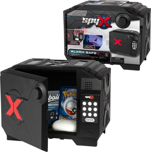 SpyX kluis met alarm voor kinderagenten